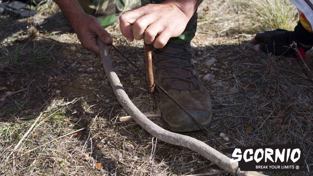 SCORNIO SURVIVAL fazer fogo
