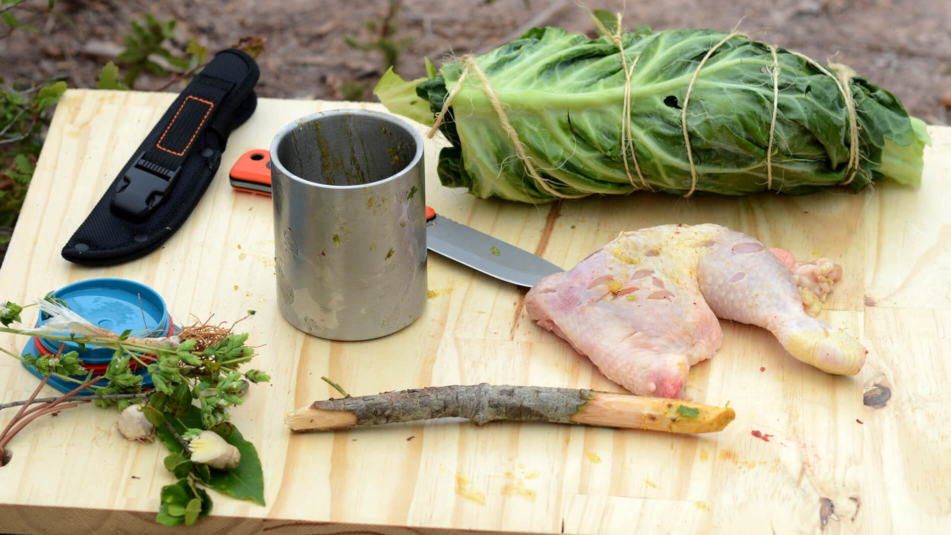 SCORNIO BUSHCRAFT – COZINHA NO MATO